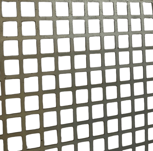 Chapa Perfurada Quadrada