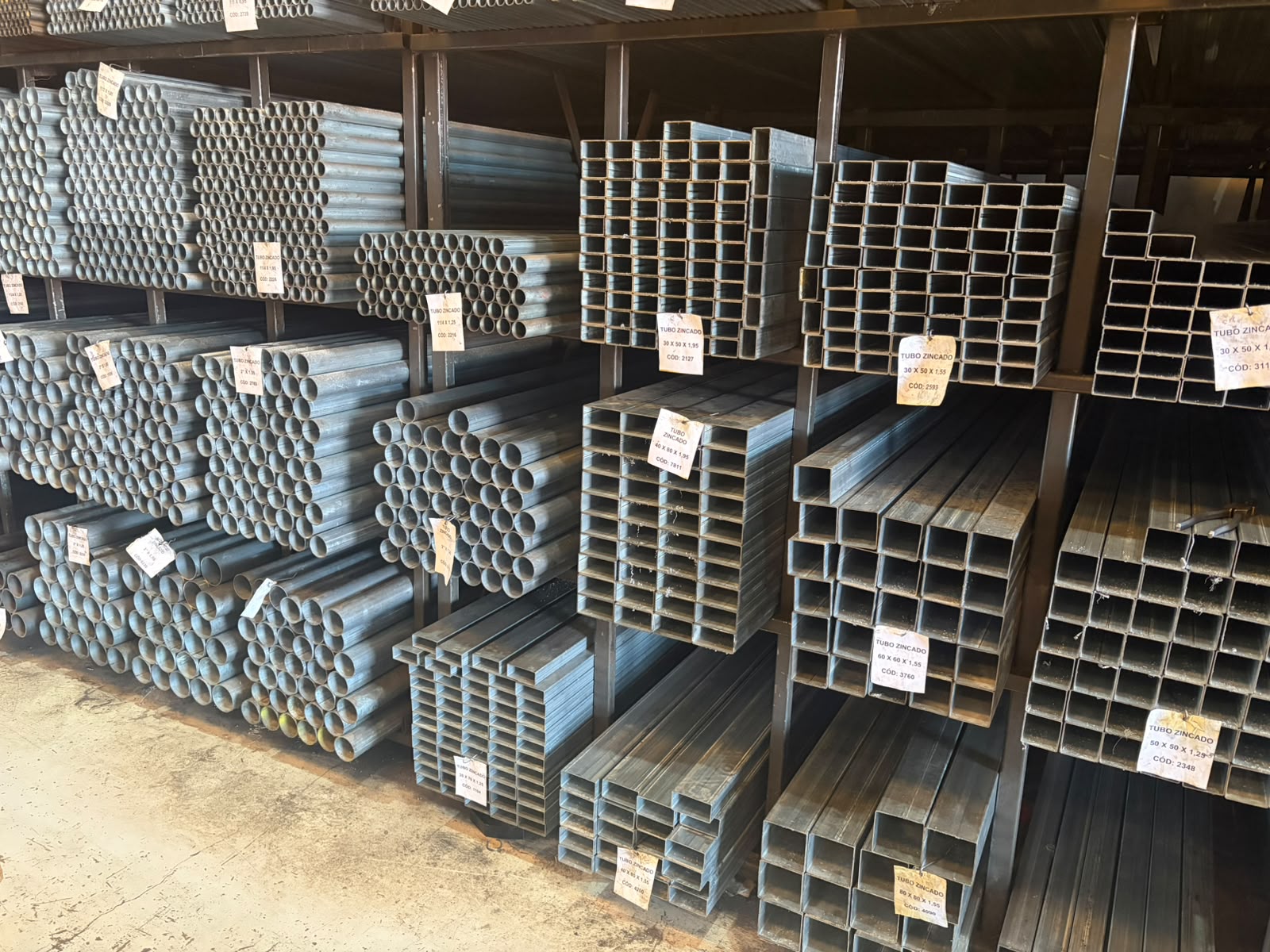 Tubo de Aço Galvanizado
